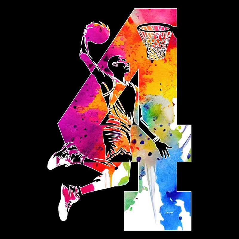 4E ANNIVERSAIRE BASKET-BALL NUMÉRO 4