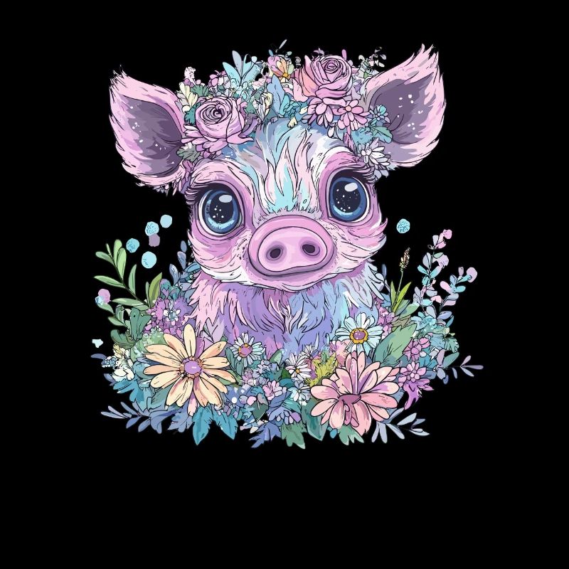 Fleurs Piggy