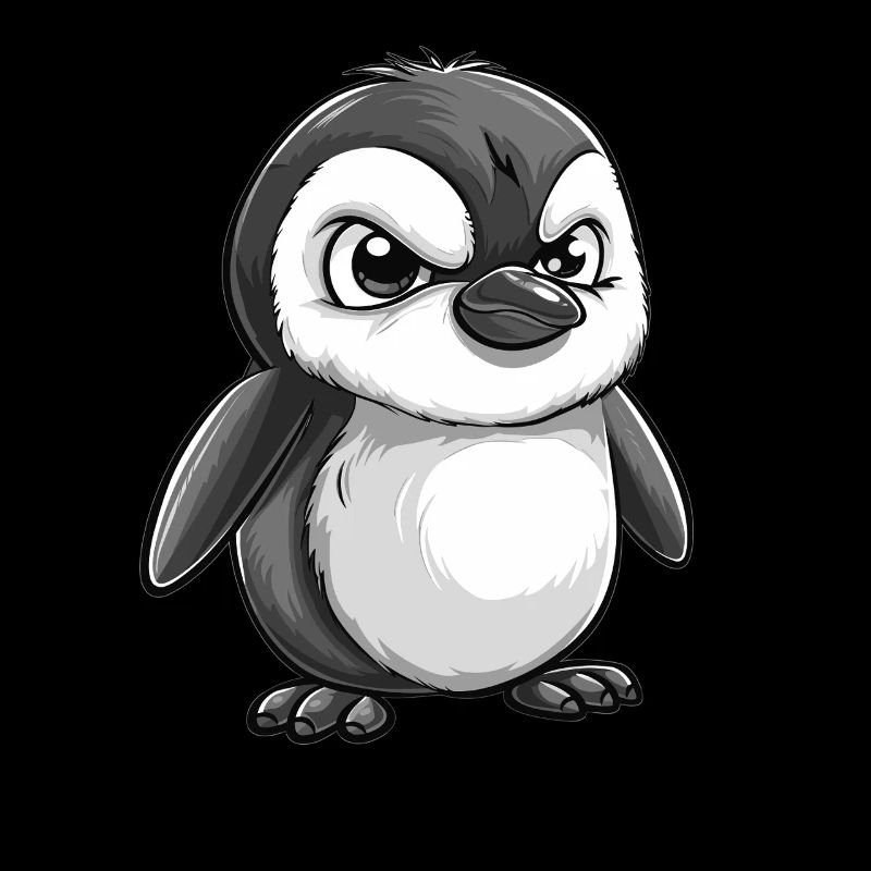 Grummeliger Pinguin