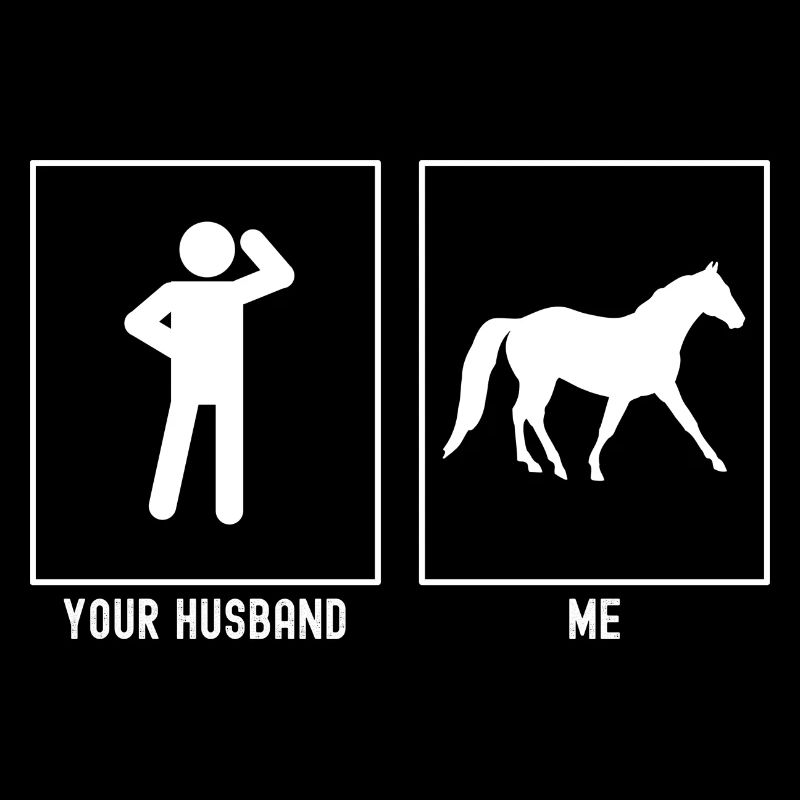 Ihr Ehemann - Ich - Pferd Trab