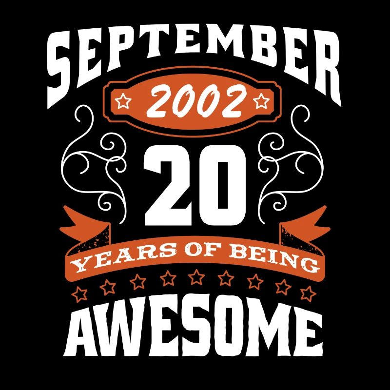 September 2002 - 20th birthday gift. Awesome.