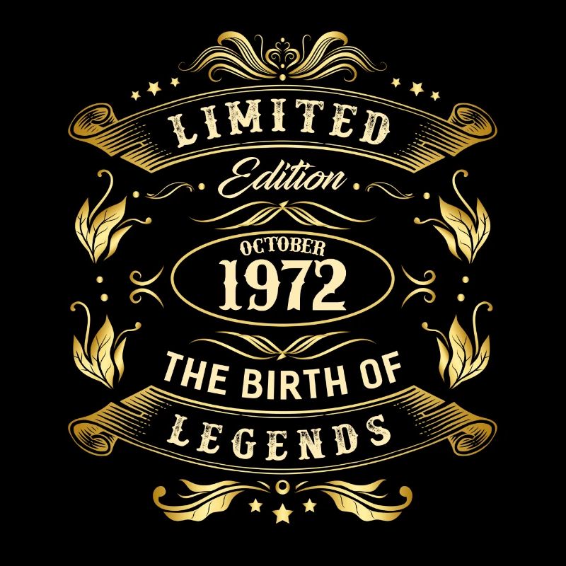 October 1972 - 50th birthday gift. Legend.