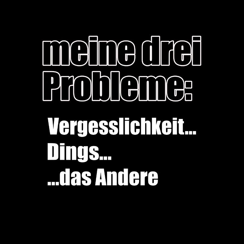 My three problems...