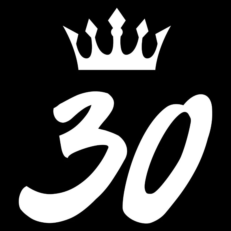 30 Zahl Krone