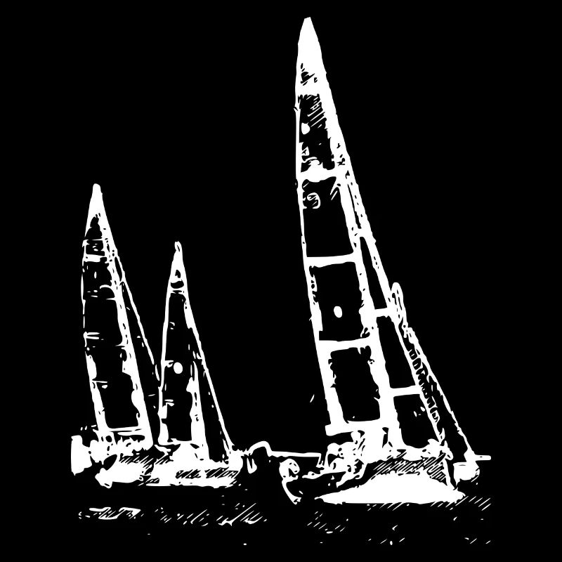 Régate en Bretagne - white