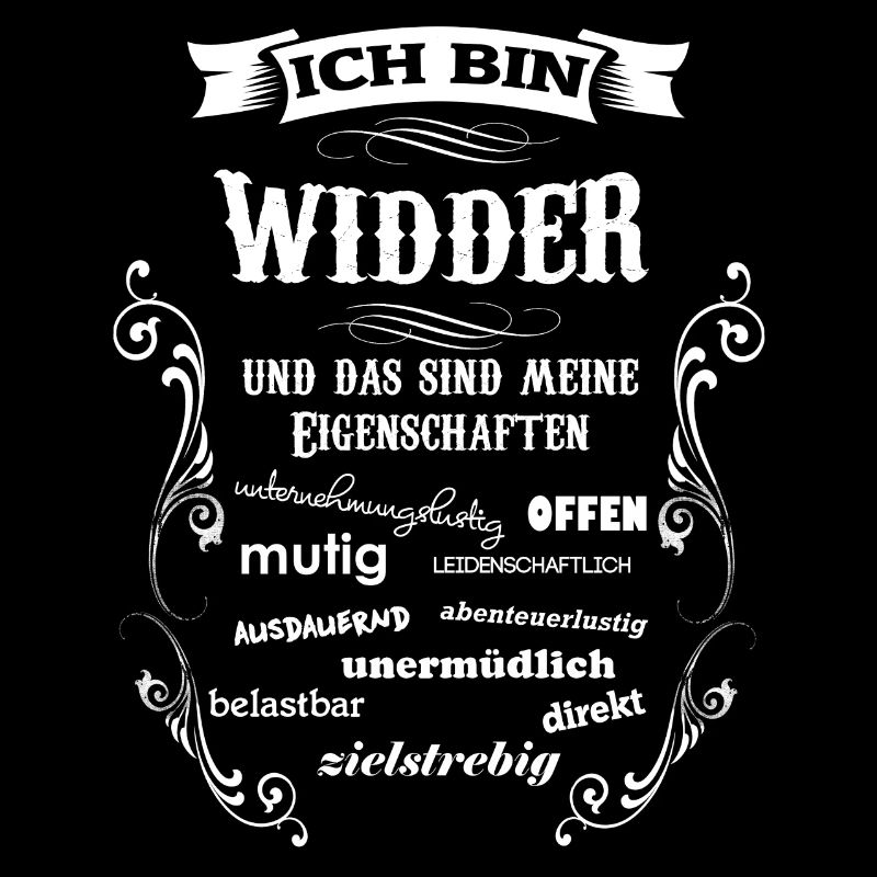 WIDDER - STERNZEICHEN