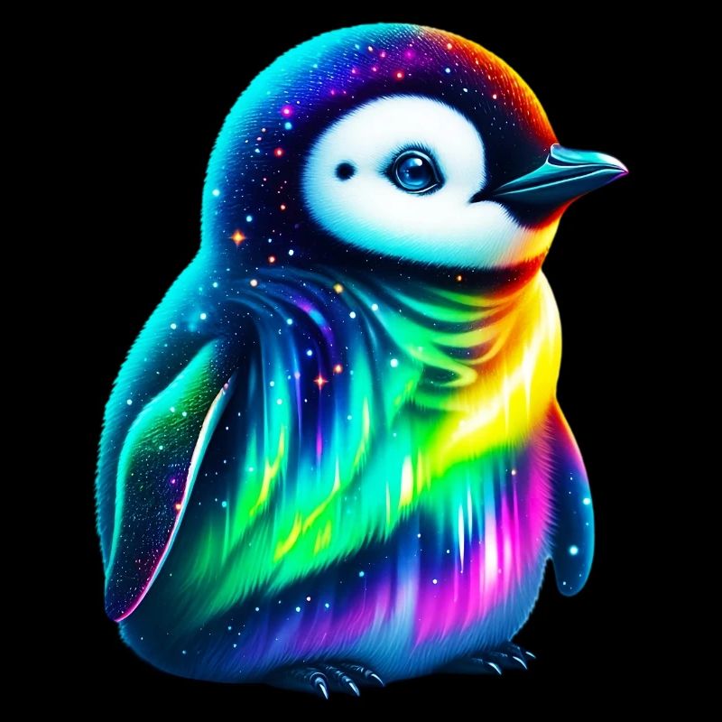 Aurora Borealis Penguin
