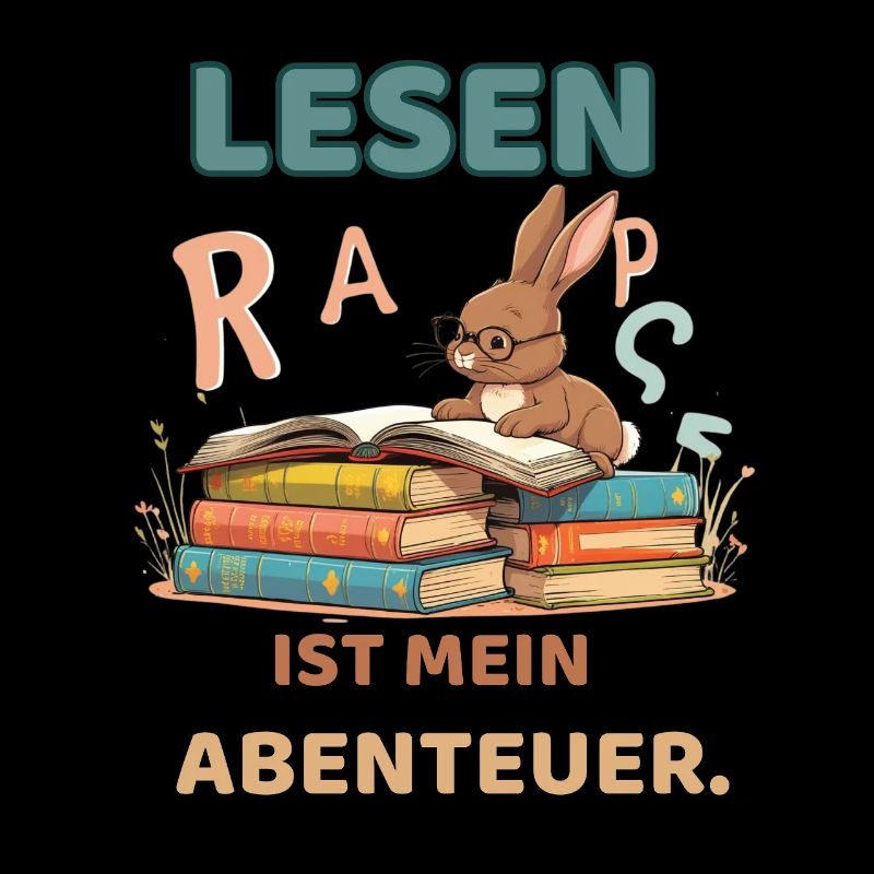 Aventure de lecture avec des lapins