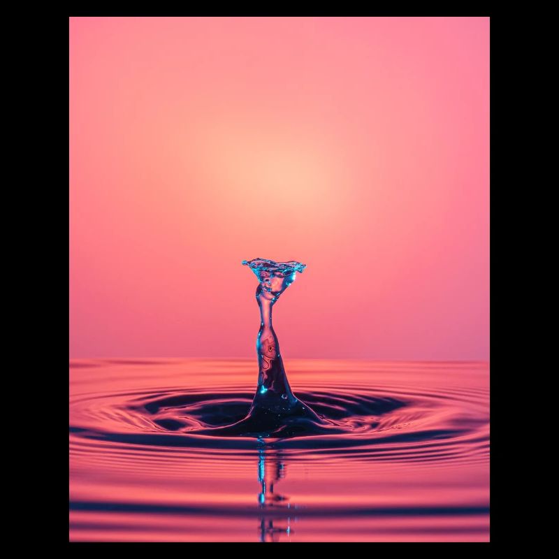 Flüssiger abstrakter Spritzer