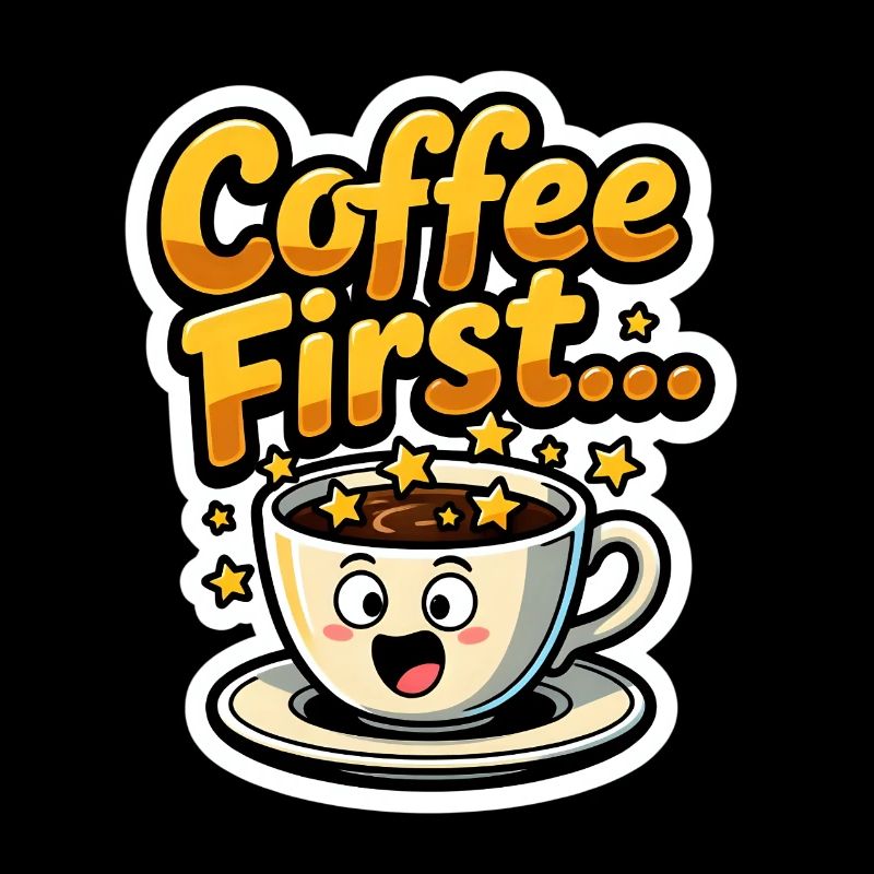 Le café d’abord