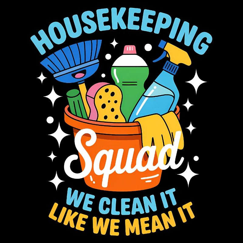 Funny Cleaning Design