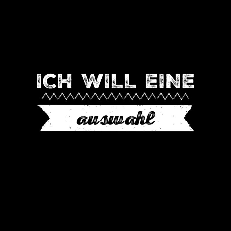 ich möchte wählen