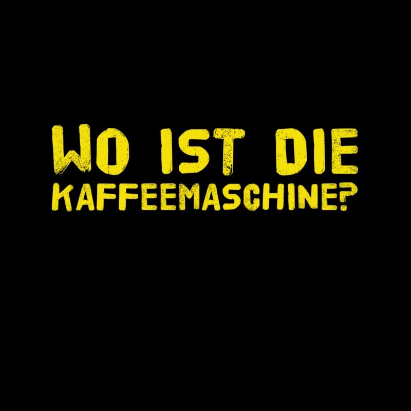 where's the coffee machine?
