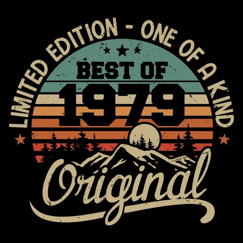 Vintage 1979 Legende - Retro Geburtstagsgeschenk