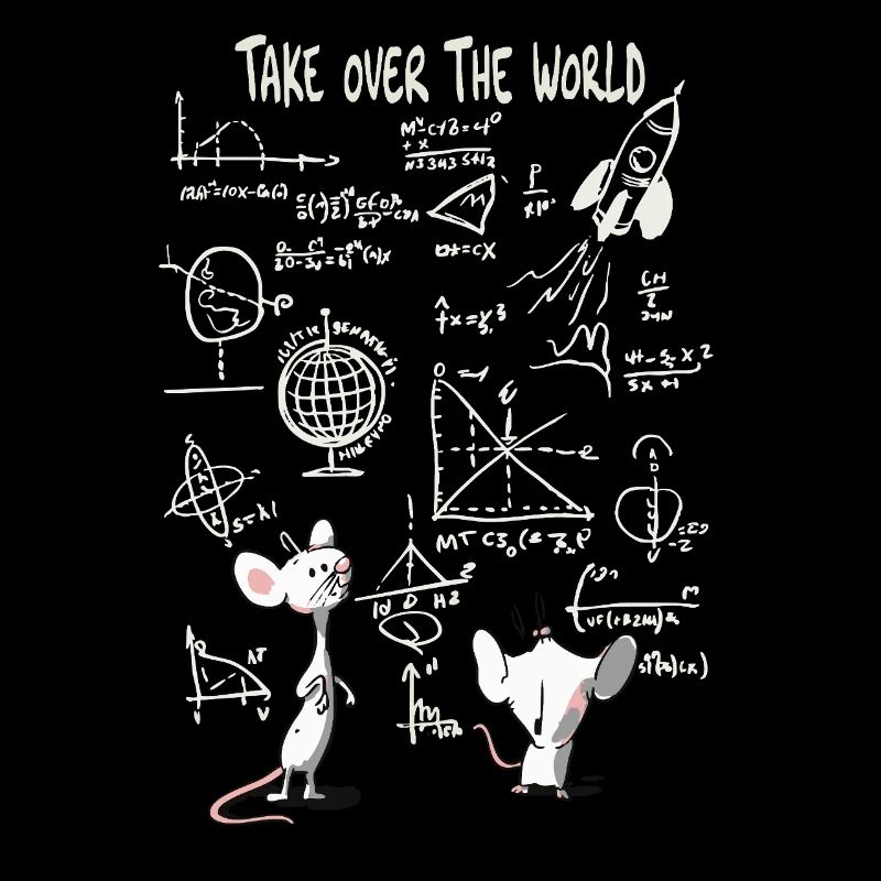 Weltübernahme – Schlauer Mäuse-Masterplan