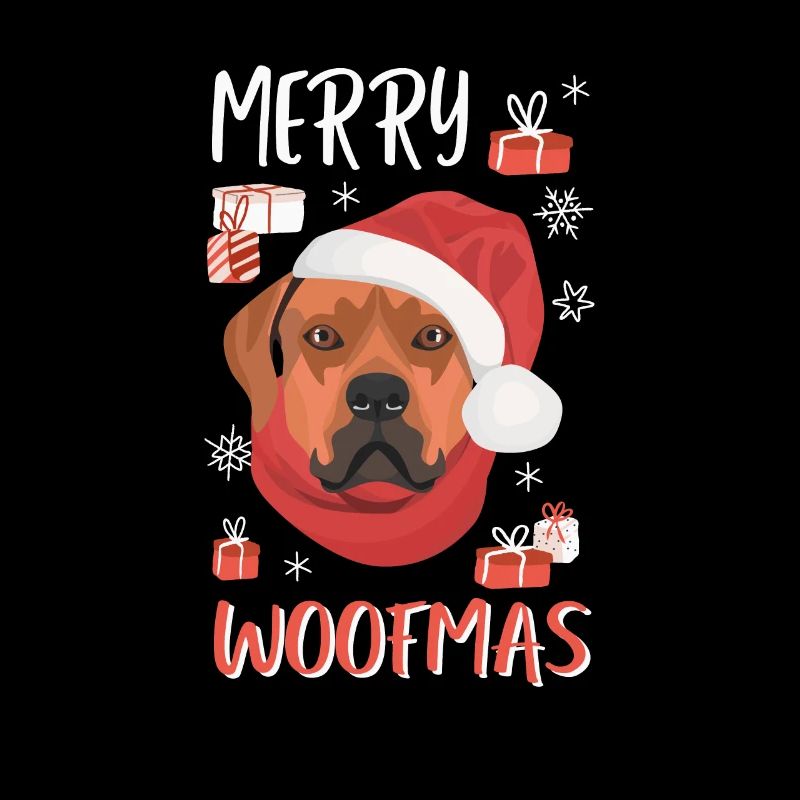 Rhodesian Ridgeback Christmas
