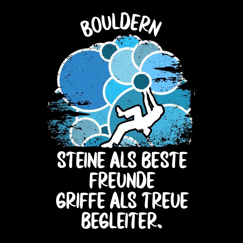 Vintage Bouldern Boulderer Klettern Kletterer