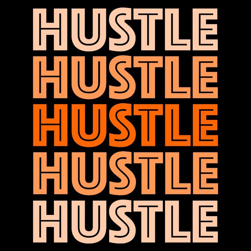 HUSTLE Gradient Design