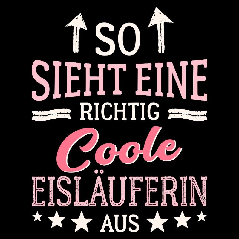 So sieht eine richtig coole Eisläuferin aus