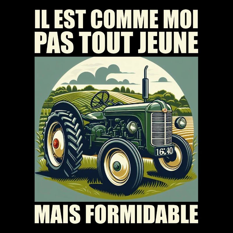 il est comme moi pas tout jeune mais formidable