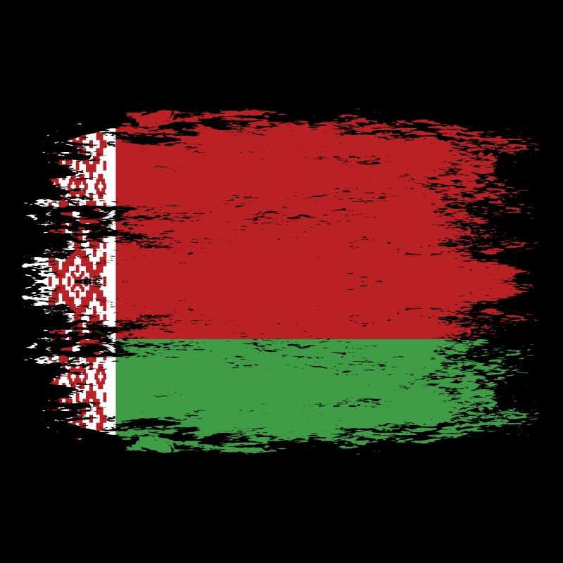 Belarus flag used look