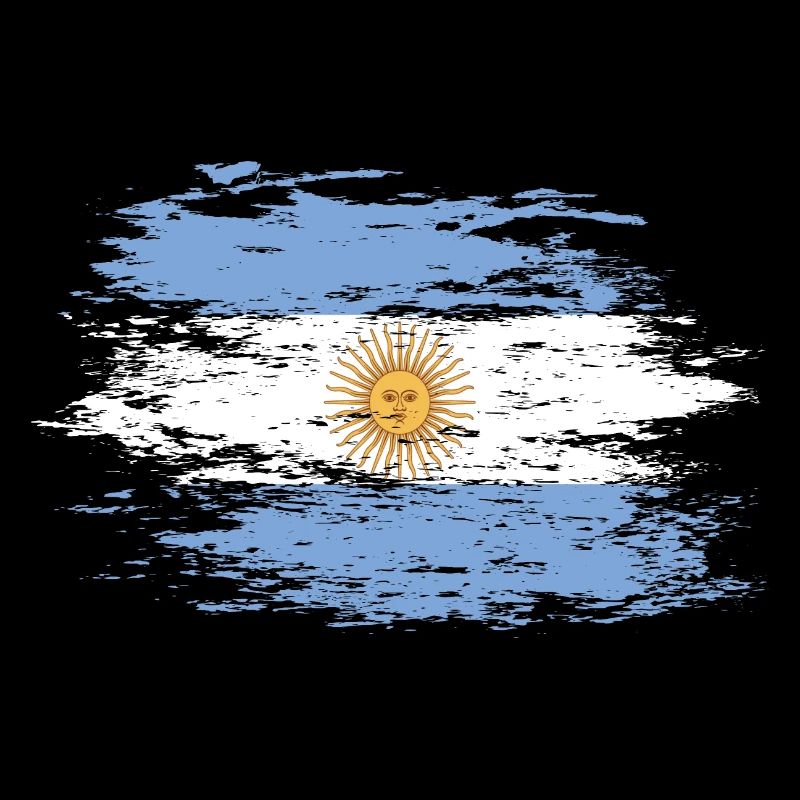 Argentinien Flagge used