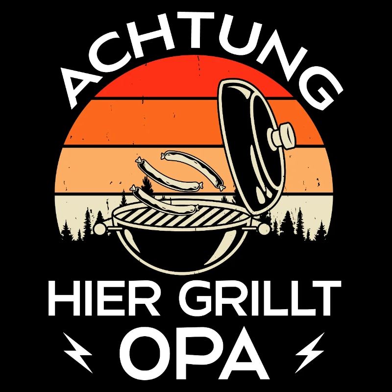 Grilling Grill Master Grandpa Grill Gift Idea