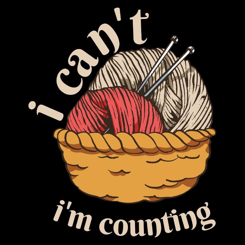 Je ne peux pas compter le tricot