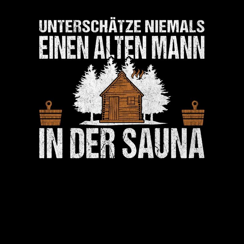 Never underestimate an old man in the sauna