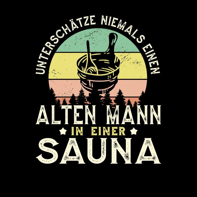 Never underestimate an old man in a sauna