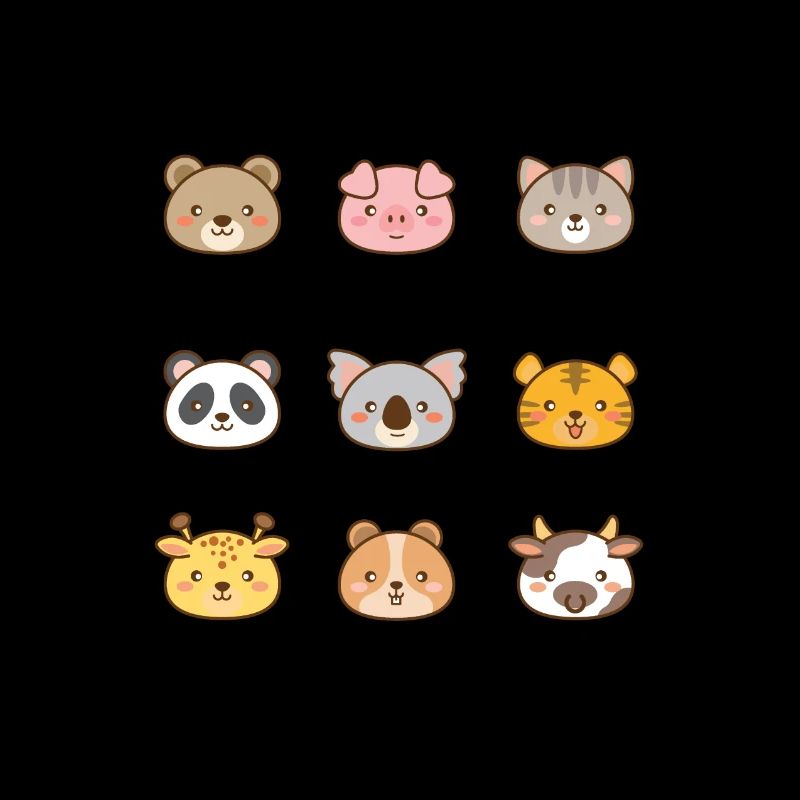 Kawaii Aufkleber