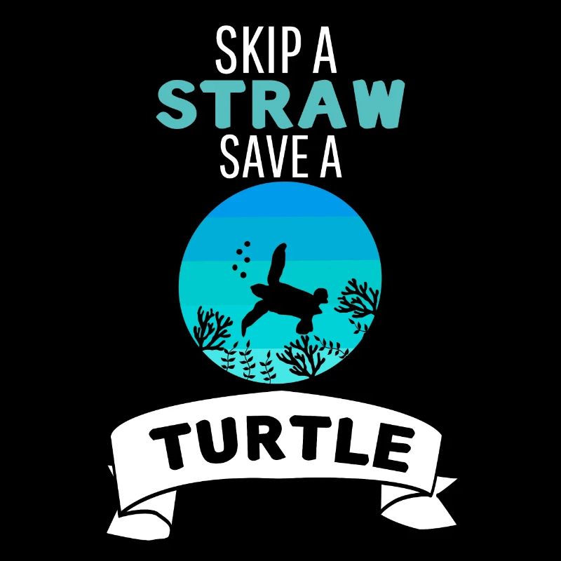 Animal Lovers Ocean Animal Retro Turtle