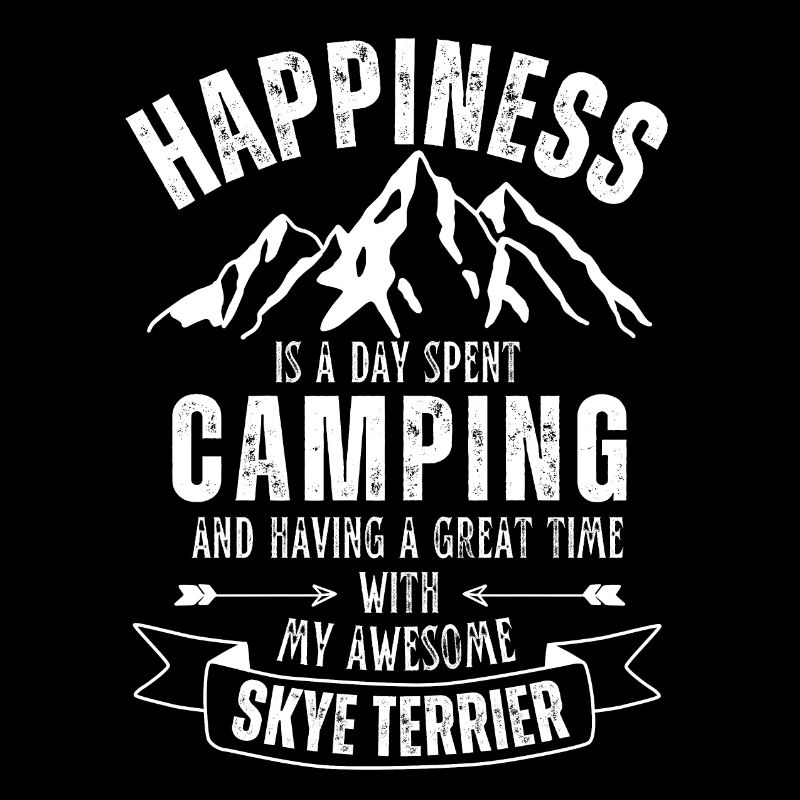 Camping et Skye Terriers