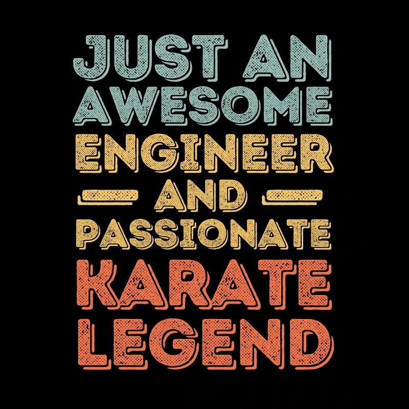 Engineer Karate retro