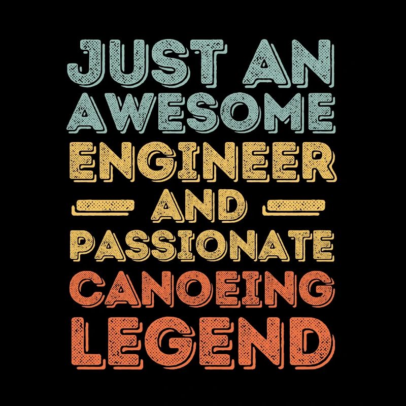 Engineer canoe retro