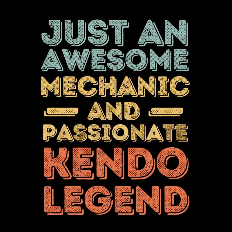 Mechaniker Kendo retro
