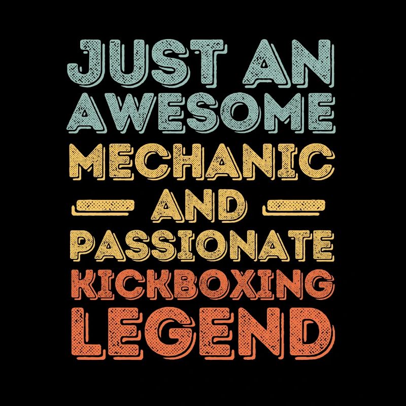 Mechanic kickboxing retro