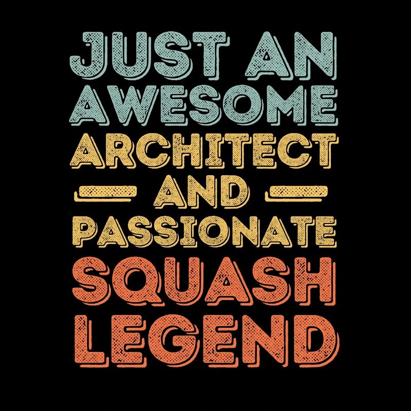 Architecte Squash rétro