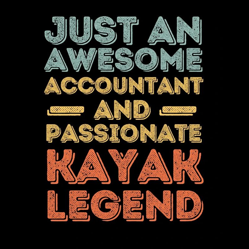 Accountant Kayak retro