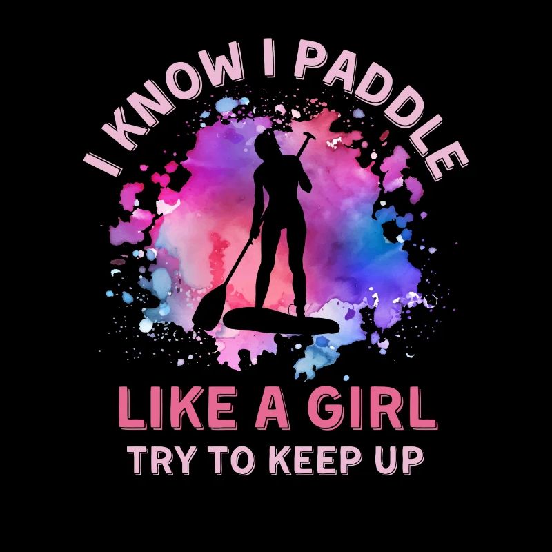 Frauen Paddleboard Mädchen