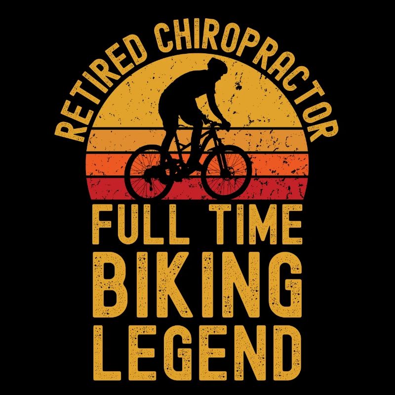 Retired chiropractor biking legend