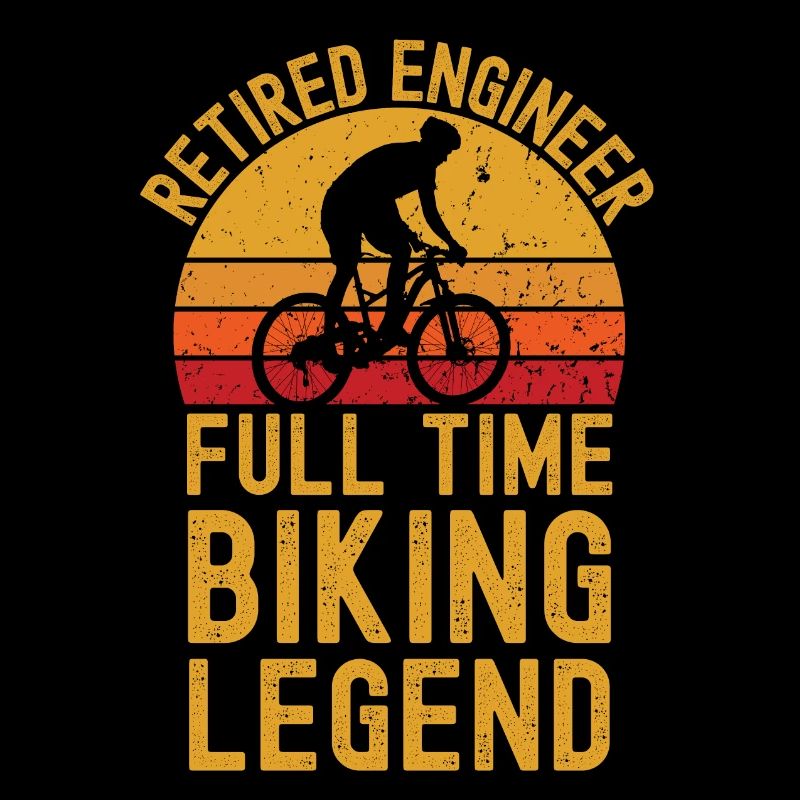 Retired engineer biking legend
