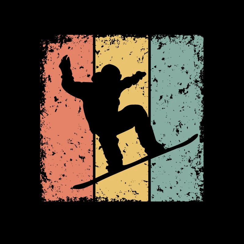 Snowboard rétro