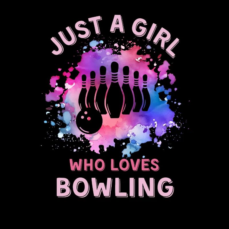 Frauen Bowling Mädchen