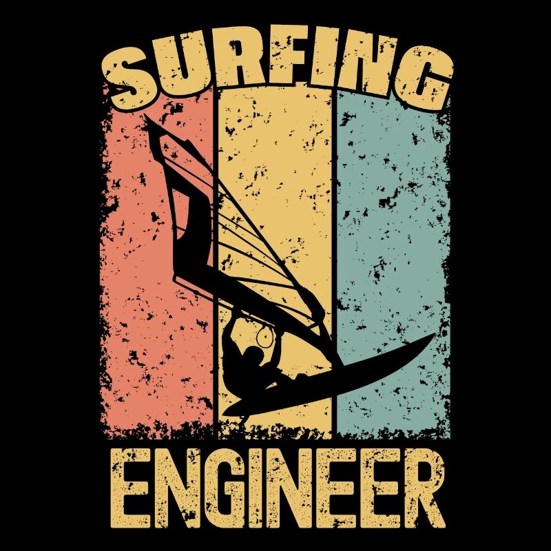 Windsurfing Engineer retro