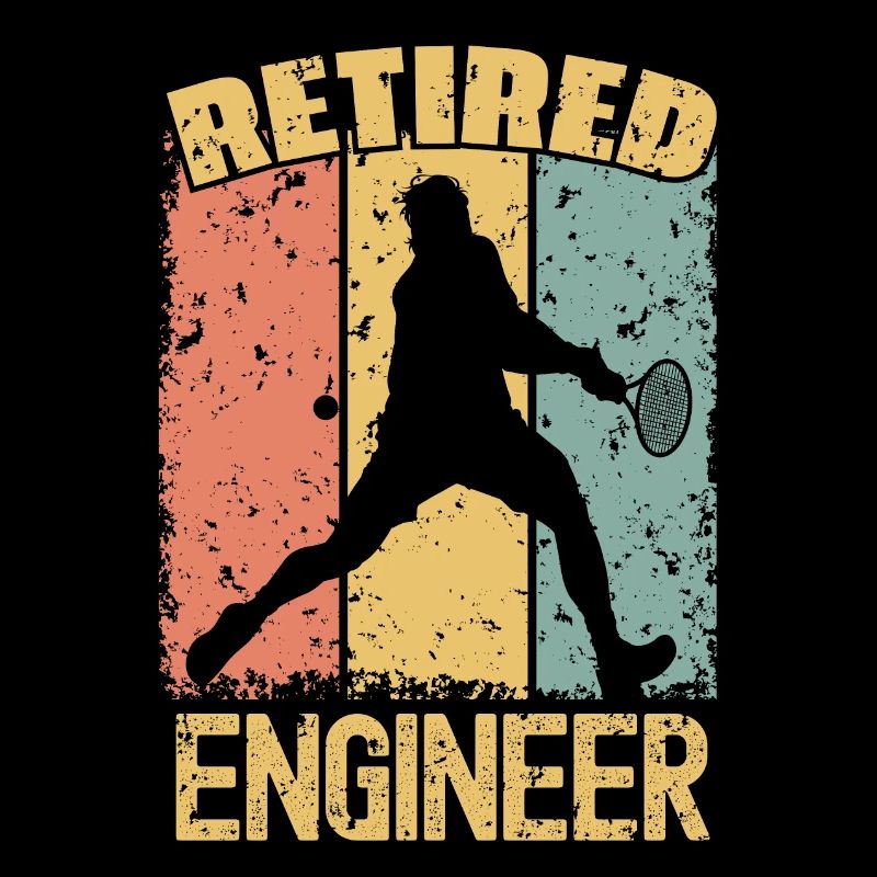 Tennis retired engineer