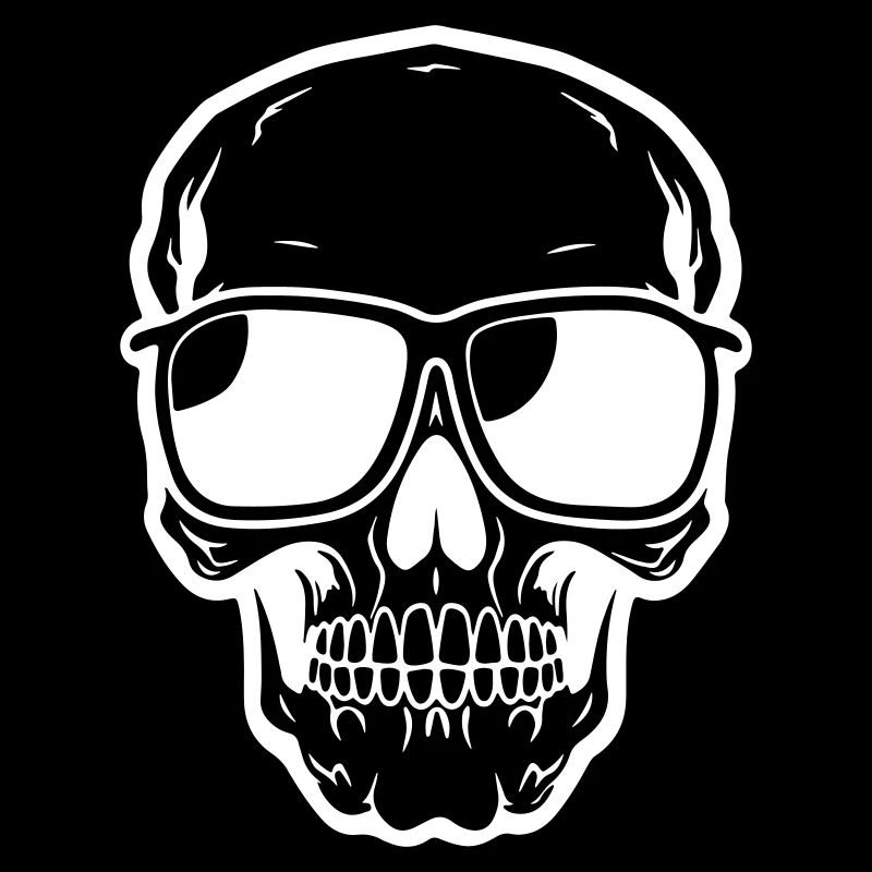 Skeleton Cool Symbol Skull
