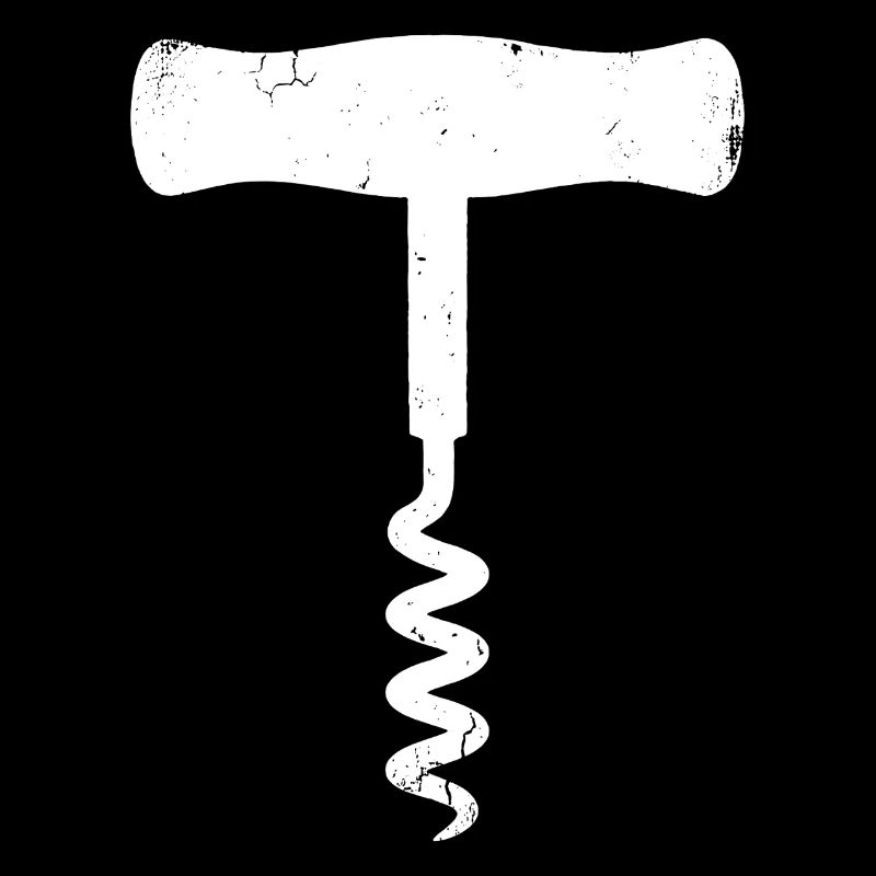 Corkscrew Vintage Wine Icon