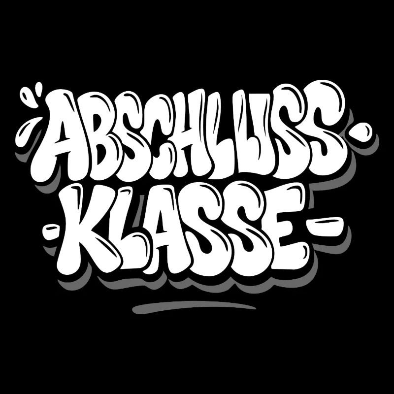 Classe de finissants – Style graffiti