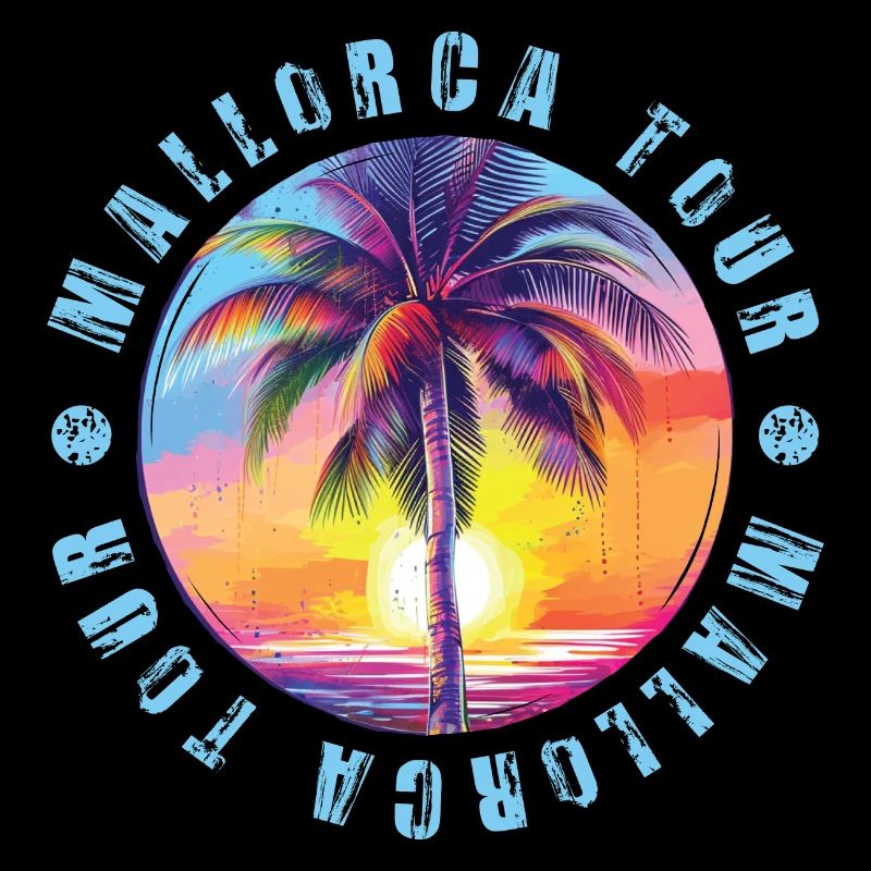 Visite de Majorque colorée